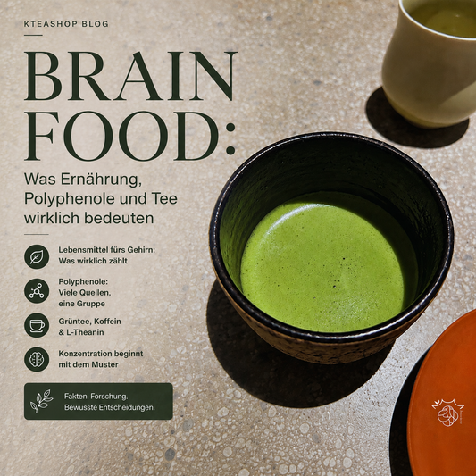 Brain Food: Was Ernährung, Polyphenole und Tee wirklich bedeuten