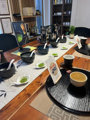 Matcha Tasting in Zurich — What to Expect at KTeaShop's Five Senses Experience