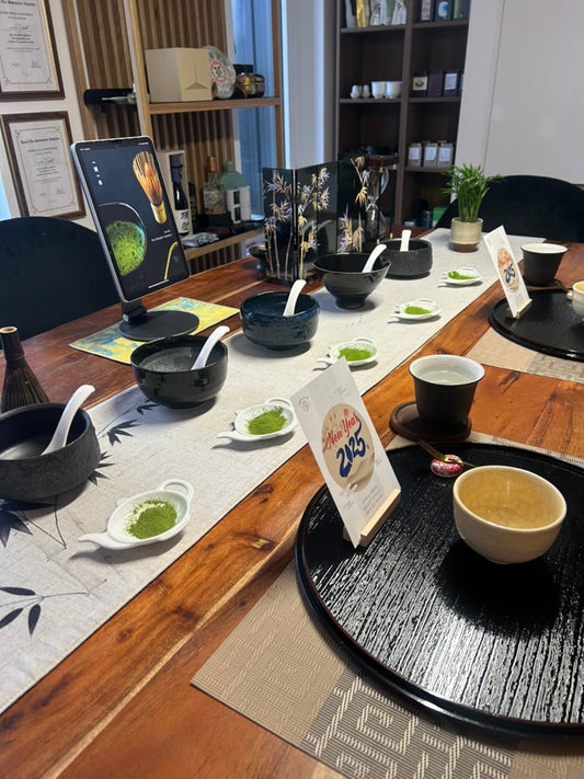 Matcha Tasting in Zurich — What to Expect at KTeaShop's Five Senses Experience
