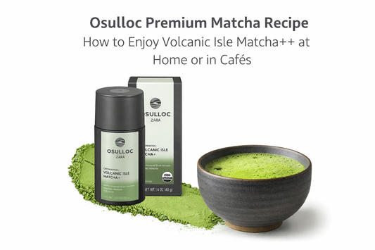 Osulloc Premium Matcha: How to Enjoy It Straight, as a Latte, or in a Signature Citrus Drink