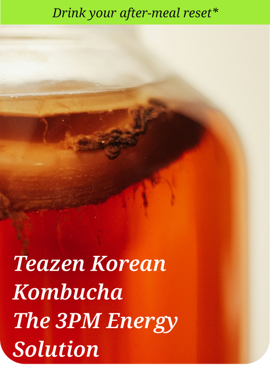 Teazen Korean Kombucha: Zürich’s 3PM Energy Fix