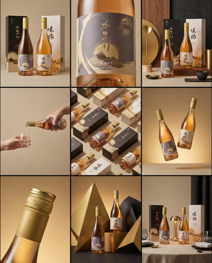 Kaori & Weilu — Tea-Infused Sake Collection | 500 bottle Edition