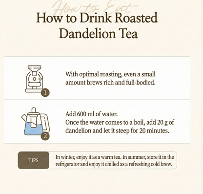 Premium Roasted Korean Solomon's Seal Tea - Joint Health &  Anti-Inflammatory Relief | Caffeine-Free | 150g