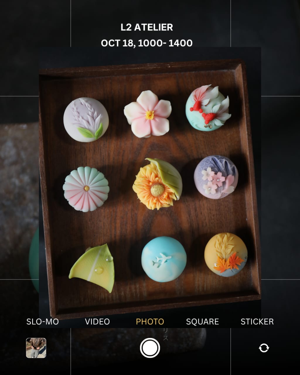 Japanese tea & confectionery autumn wagashi masterclass