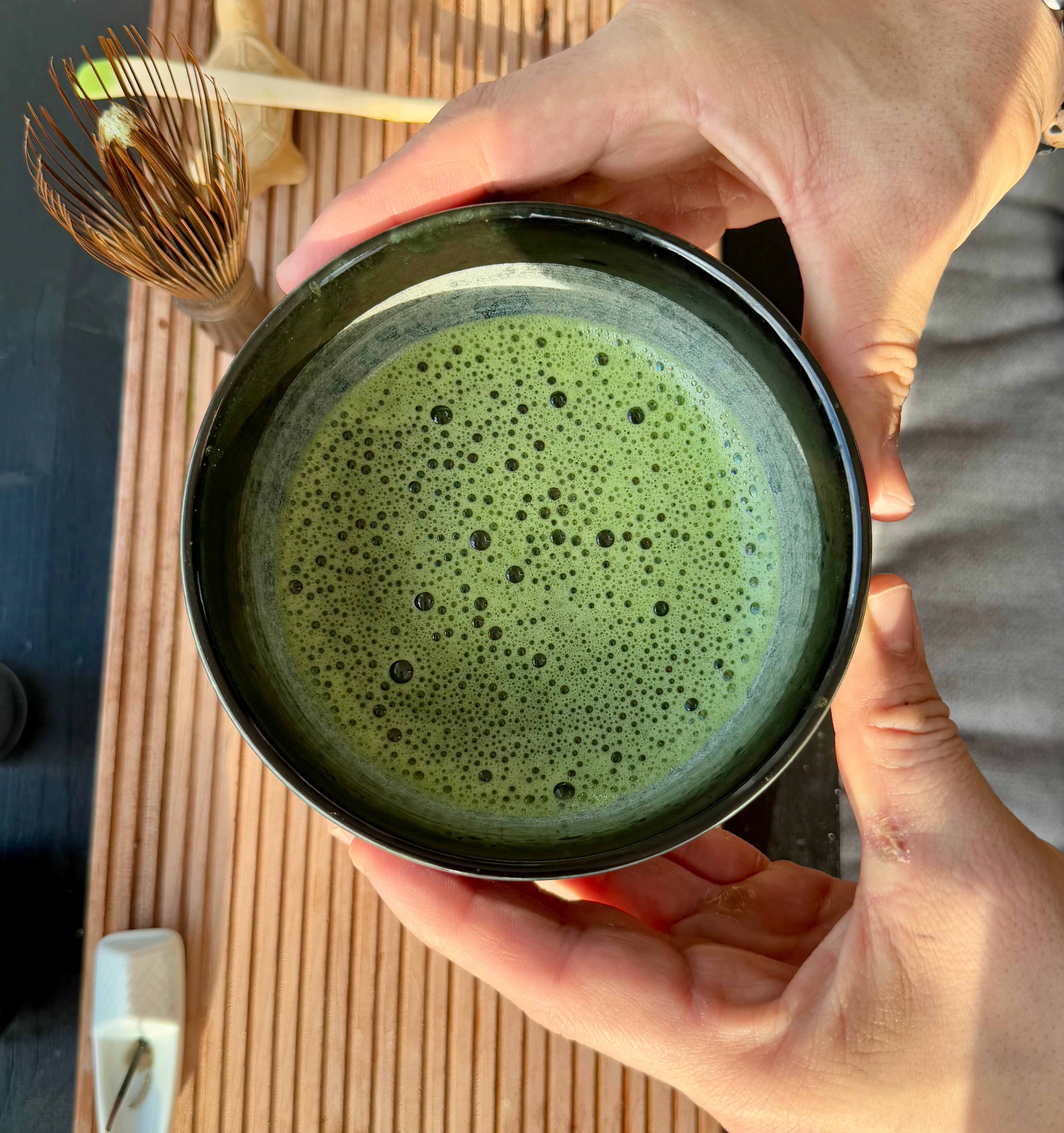 Kochen mit Matcha