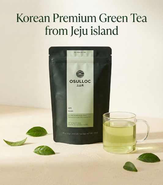 [Osulloc] Koreanischer Premium-Sejak-Grüntee (preisgekrönt)