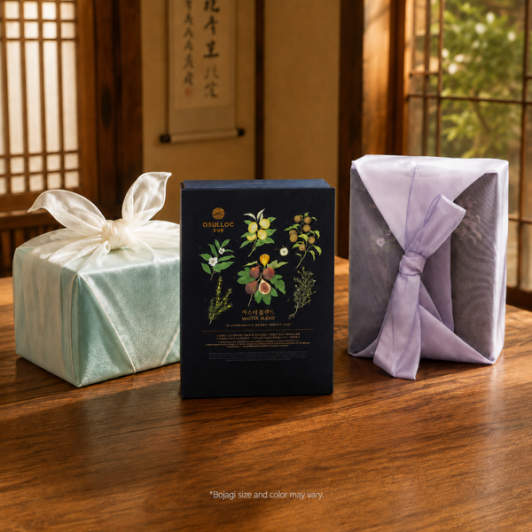 O'sulloc Limited Bojagi Gift Set — Master Blend 8 Teas 32 Bags | Jeju Korea
