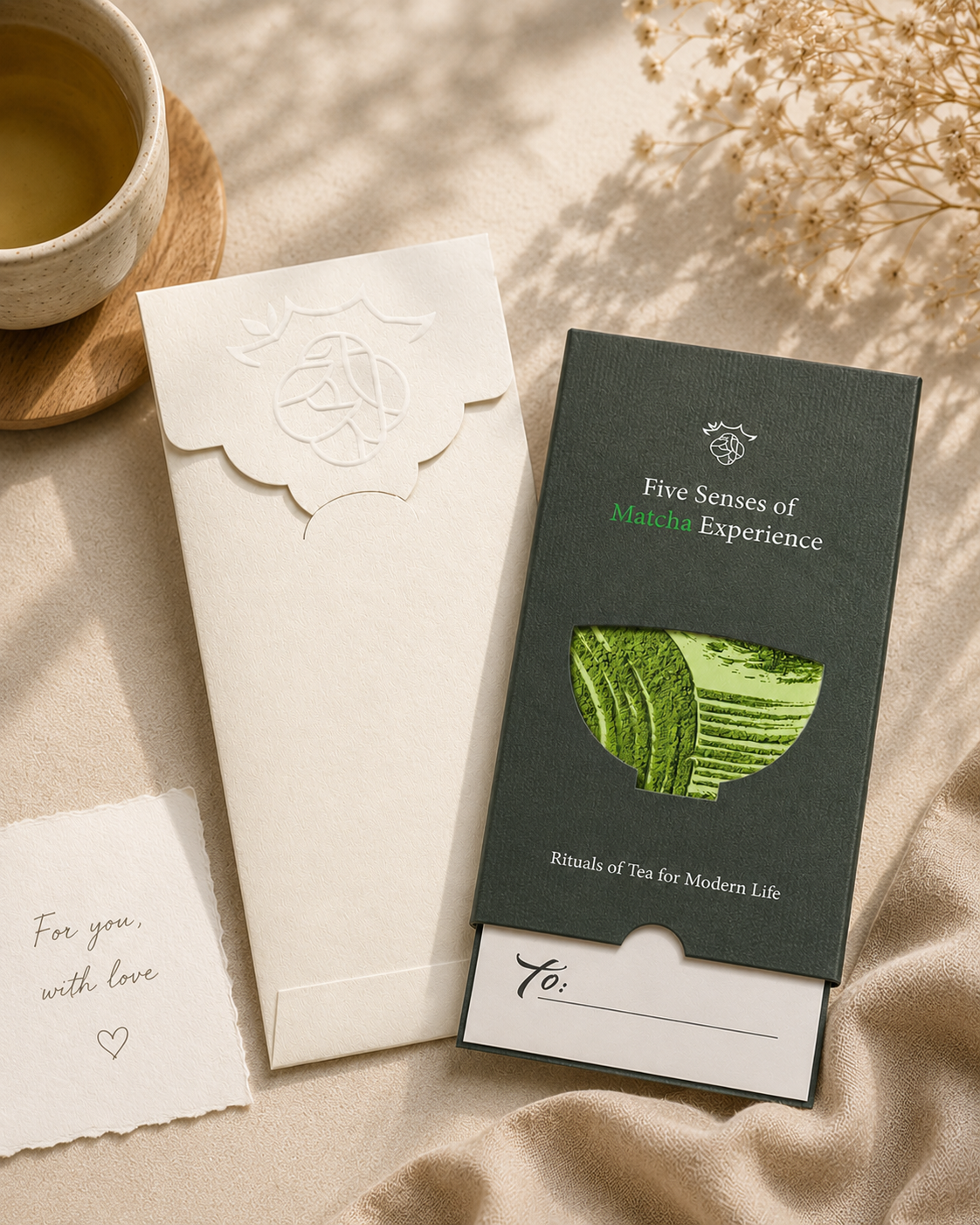 Five Senses of Matcha Gift Voucher — Matcha Tasting Experience in Zürich