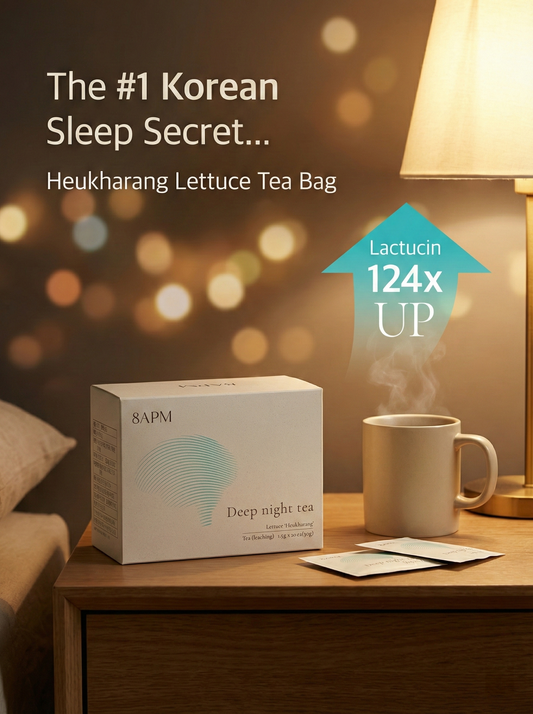 The #1 Korean Sleep Secret: 8APM Deep Night Tea