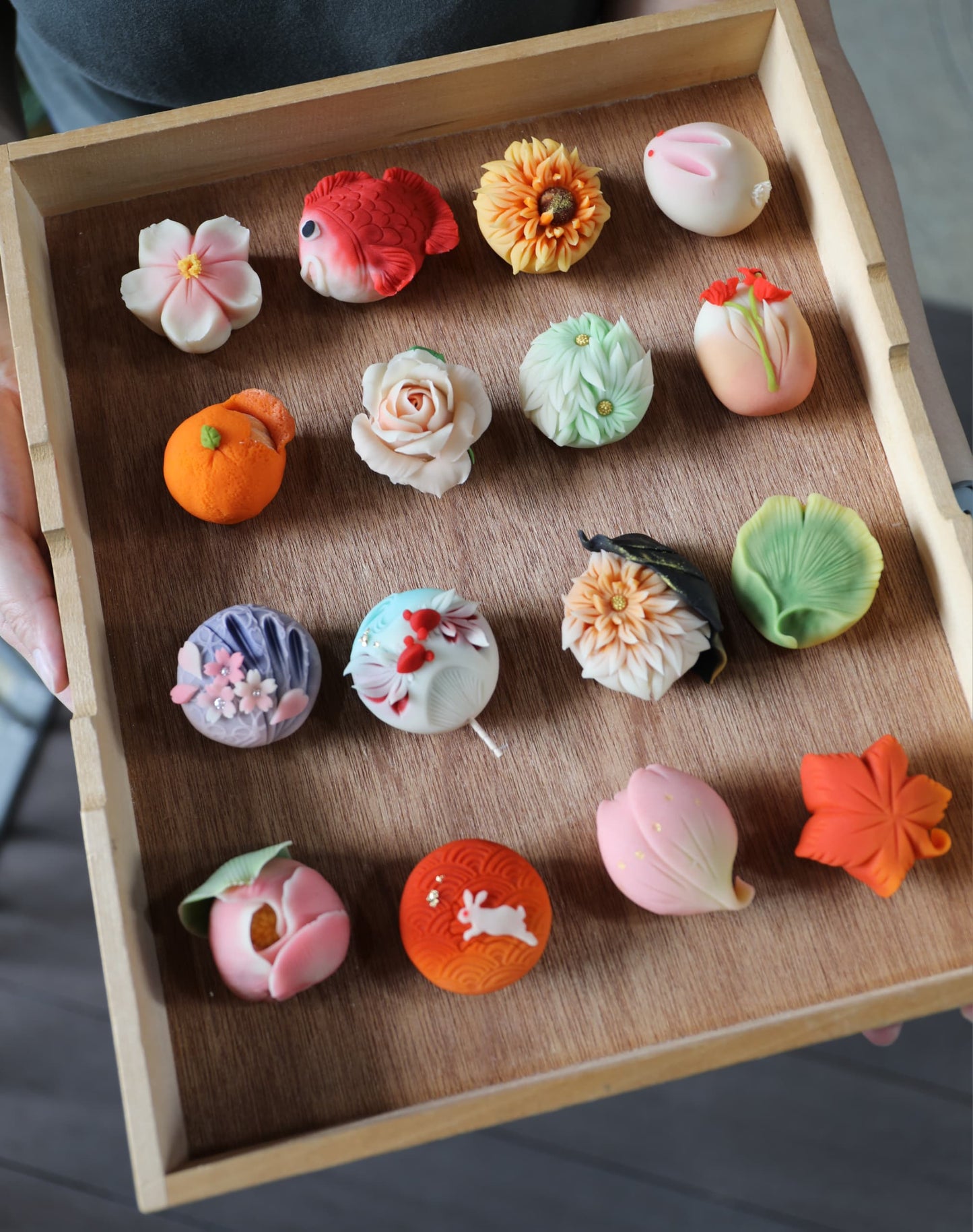 Japanese tea & confectionery autumn wagashi masterclass
