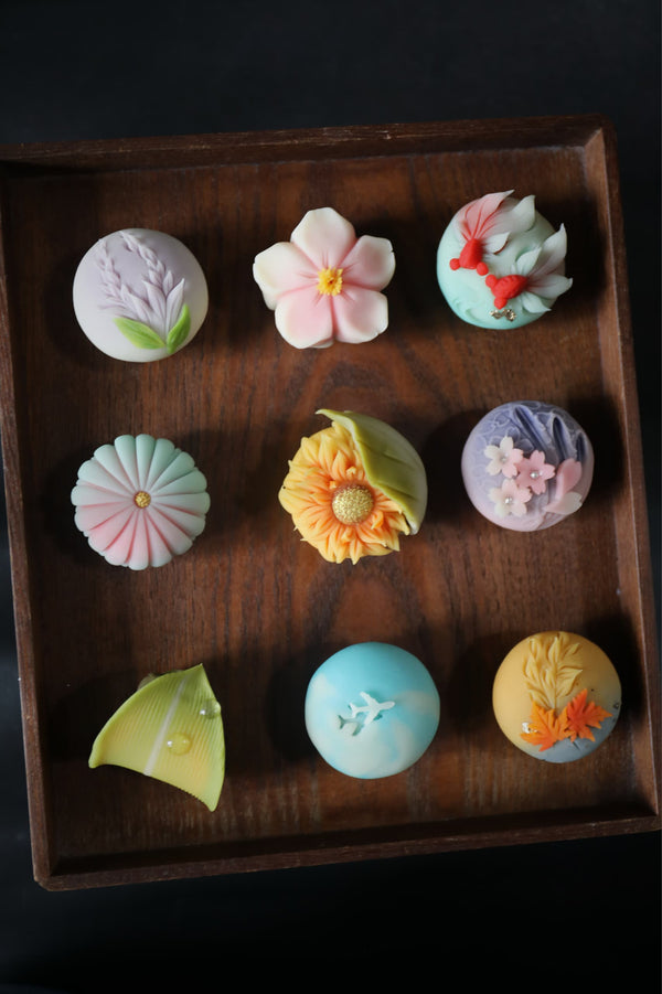 Japanese tea & confectionery autumn wagashi masterclass