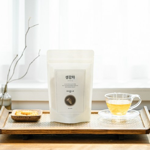 Premium Korean Ginger Tea | 50 bags | Immune-Boosting Herbal Blend
