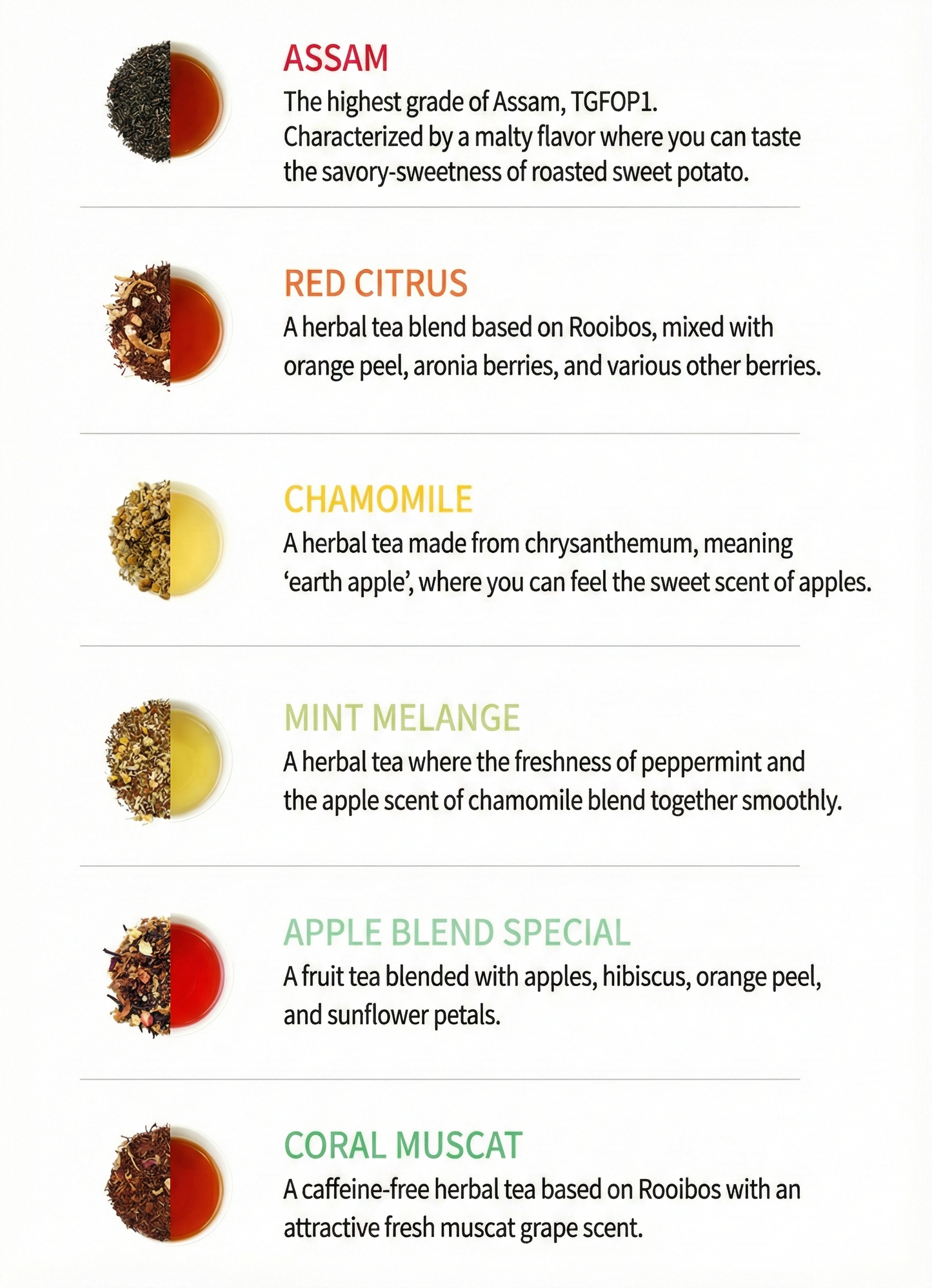 premium korean herbal infusion gift set 12 sachets