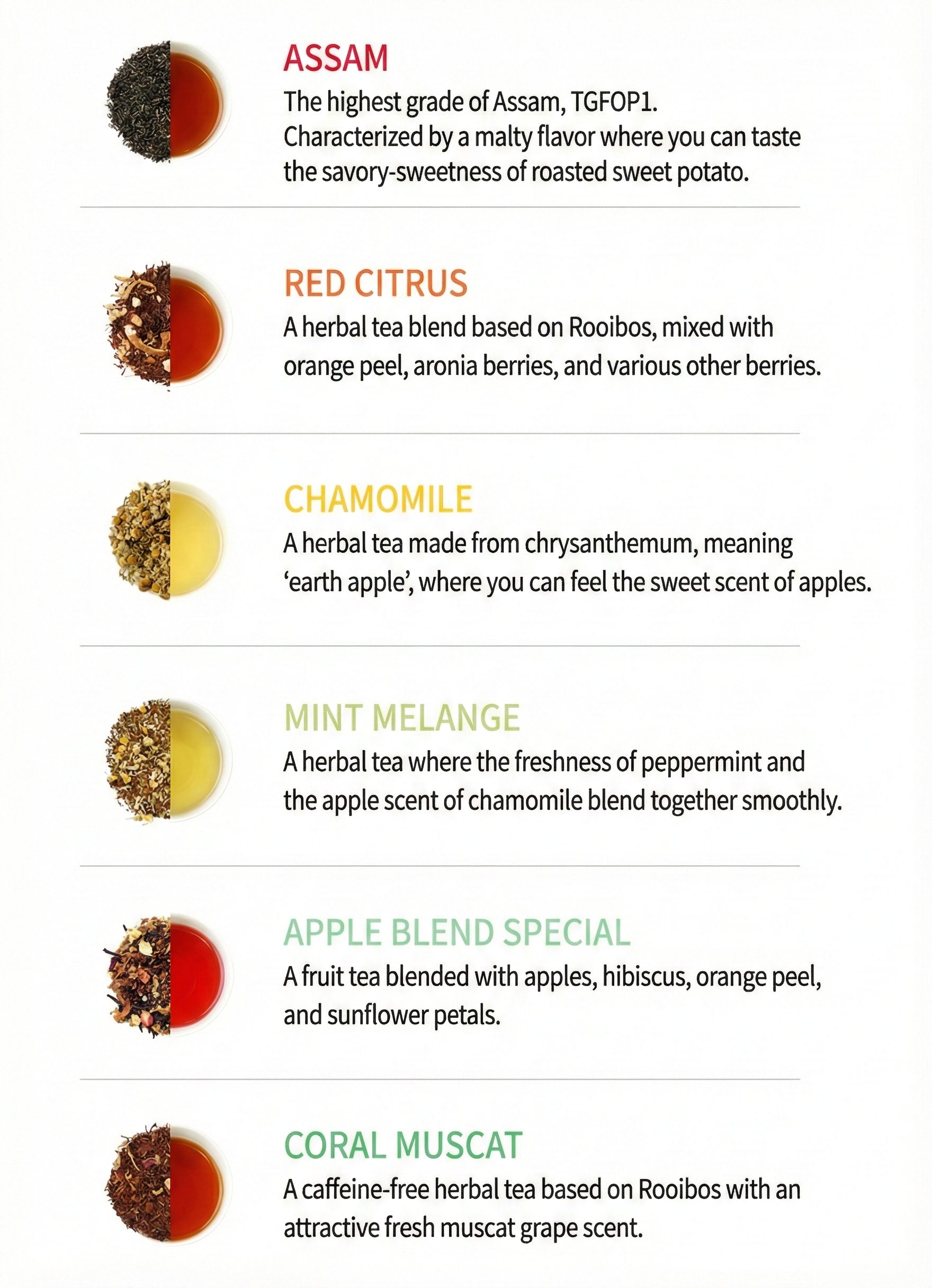 premium korean herbal infusion gift set 12 sachets