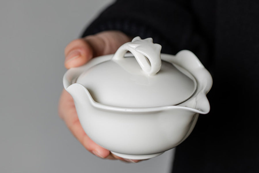 [Osulloc] Korean Premium Sejak Green Tea Set with Authentic Ivory White Porcelain teapot