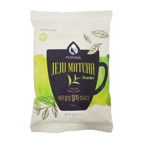 [포모나 제주 말차] Pomona Jeju Matcha Latte (500g or 1Kg)