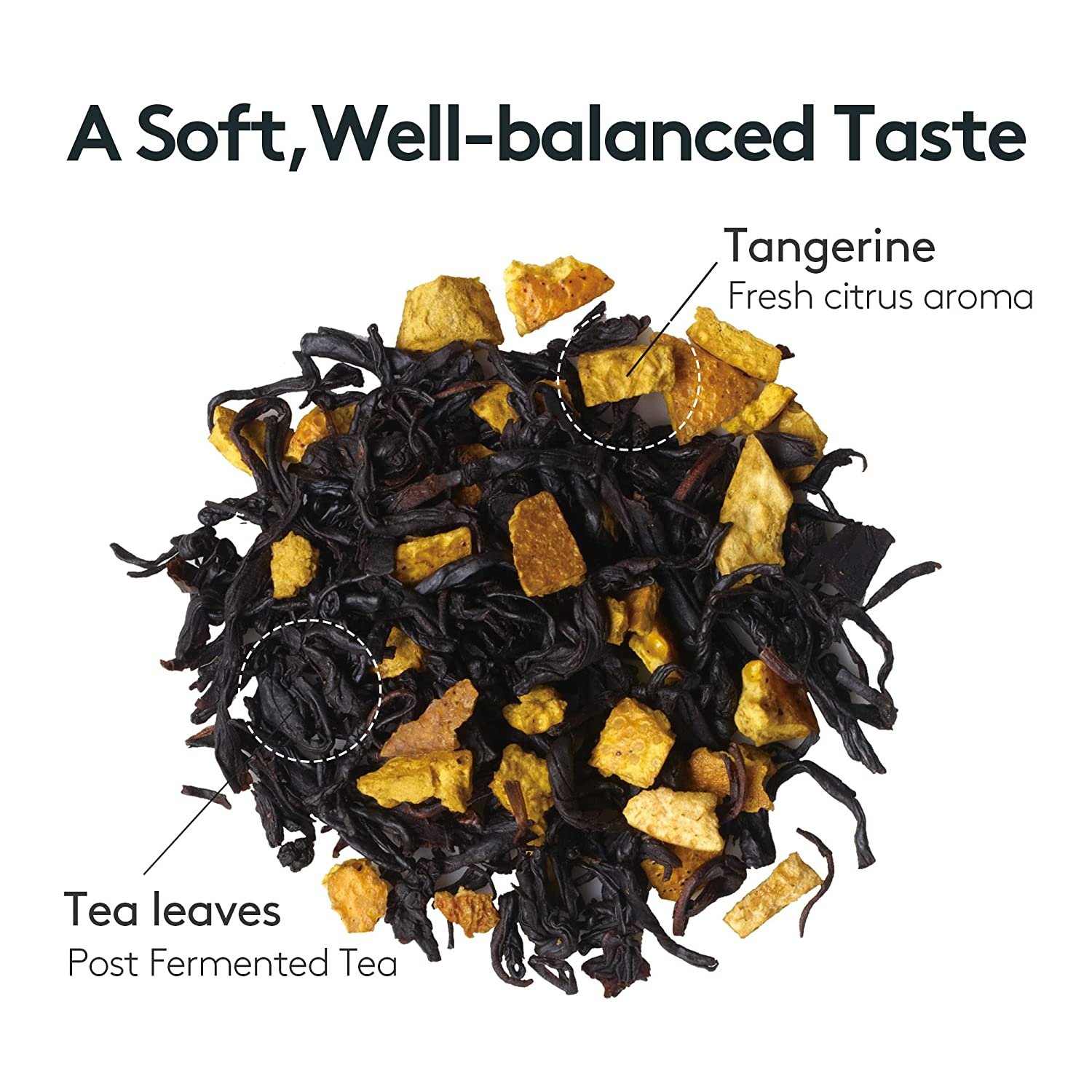OSULLOC Tangerine Blossom Tea AF08 (Refreshing Tangerine Flavor), Premium  Blended Tea from Jeju, Tea Bag Series 20 count, 1.06 oz, 30g